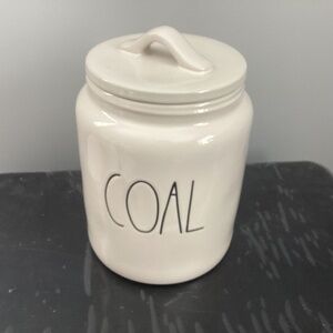 Rae Dunn coal canister